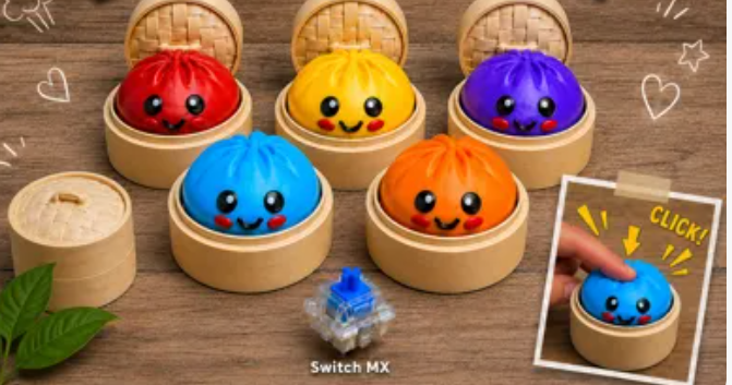 Juguete antiestrés squishy dumpling