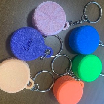 Mini case llavero para guardar joyas