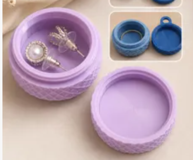 Mini case llavero para guardar joyas